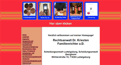 Desktop Screenshot of eheanwalt.de